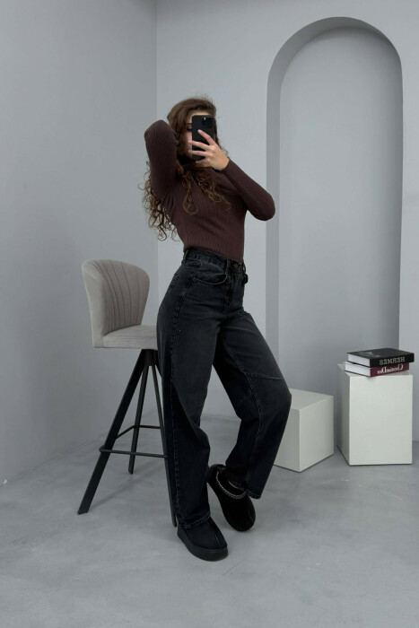 XHINSE PËR FEMRA NË NGJYRË TË ZEZË - KLAUDIO FASHION