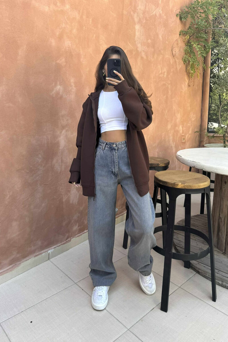 WIDE LEG WOMEN JEANS BEAUBLUE/BBL - 2