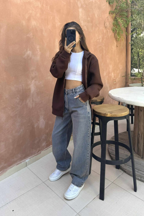 WIDE LEG WOMEN JEANS BEAUBLUE/BBL - 3