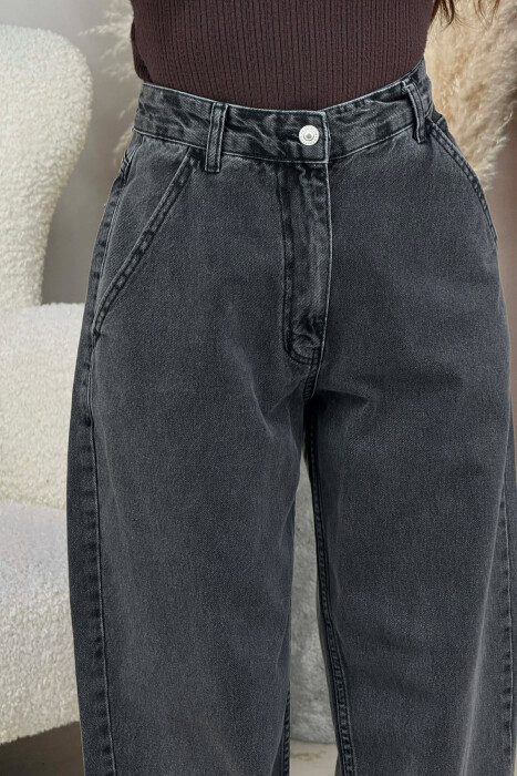 WIDE LEG WOMEN JEANS GREY/GRI - 3