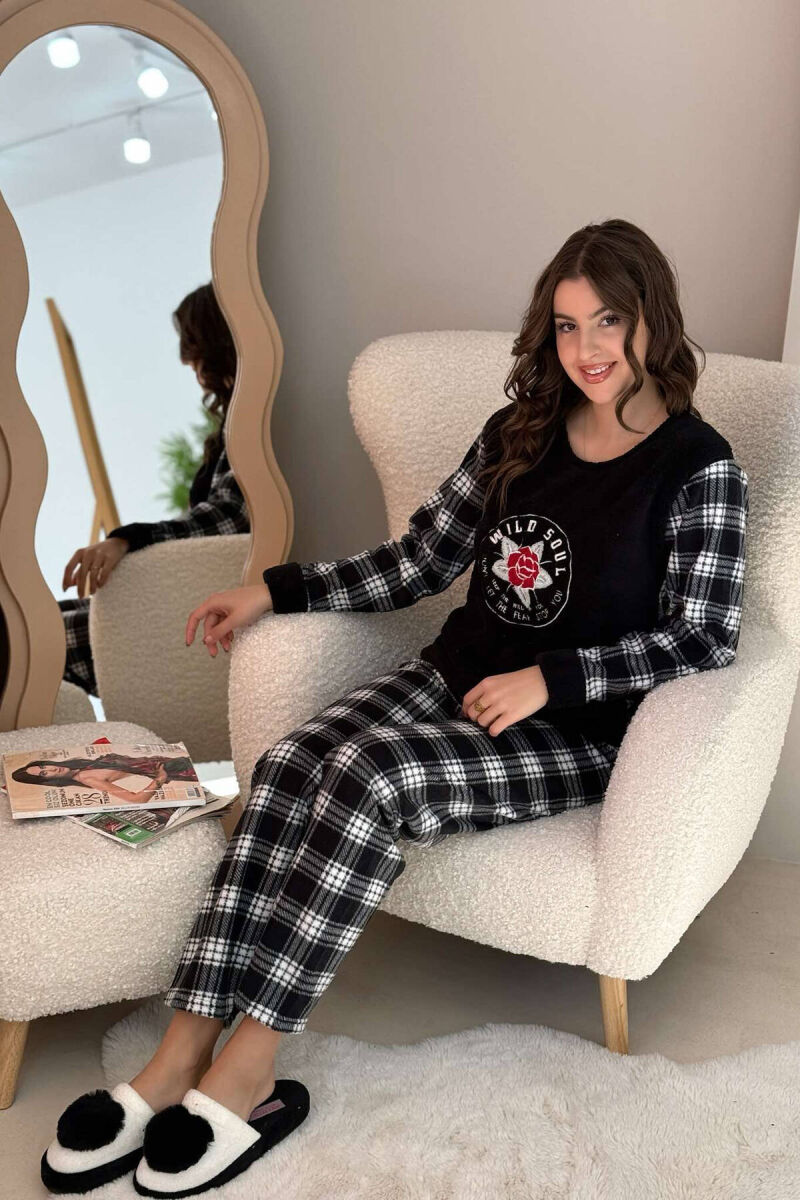 WILD SOUL WOMEN PYJAMAS IN BLACK COLOR - 3