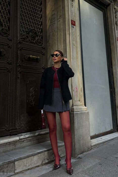 WOOL SIMPLE WOMEN JACKET BLACK/ E ZEZE - 4