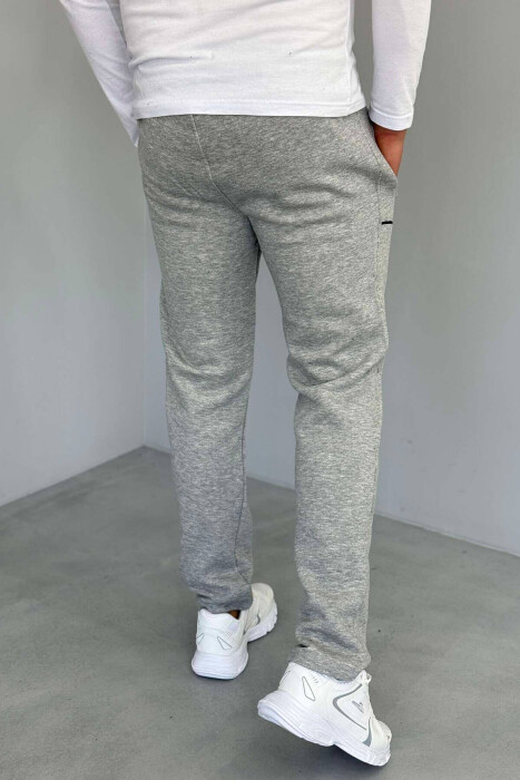 WRITINGS LACING MEN SWEATPANTS GREY/GRI - 5