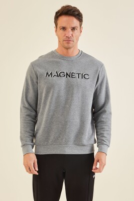 WRITTINGS COTTON MEN SWEATSHIRT GREY/GRI 