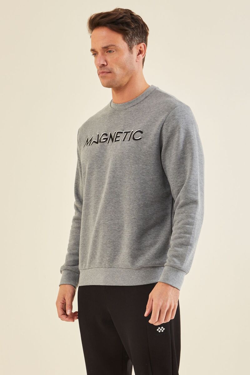 WRITTINGS COTTON MEN SWEATSHIRT GREY/GRI - 2