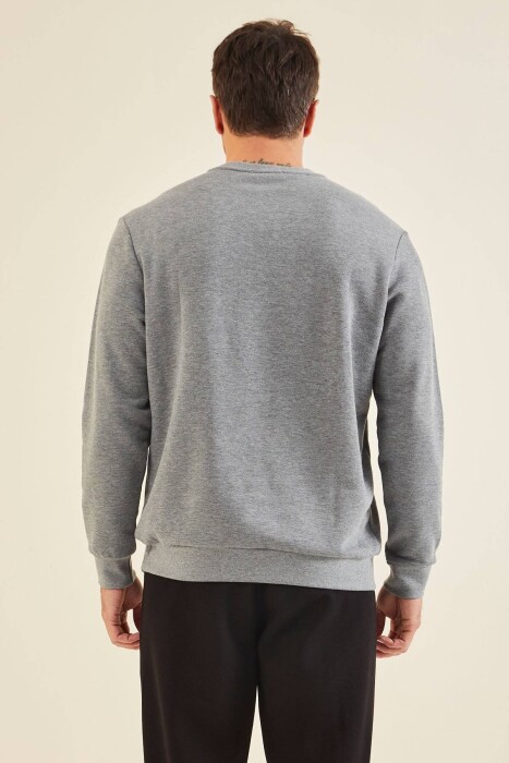 WRITTINGS COTTON MEN SWEATSHIRT GREY/GRI - 3