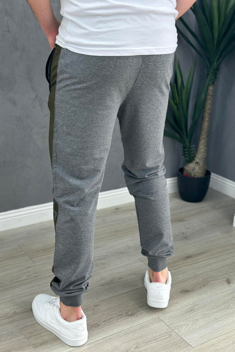 WRITTINGS DIFFERENT COLORS MEN SWEATPANTS GREY/GRI - 4