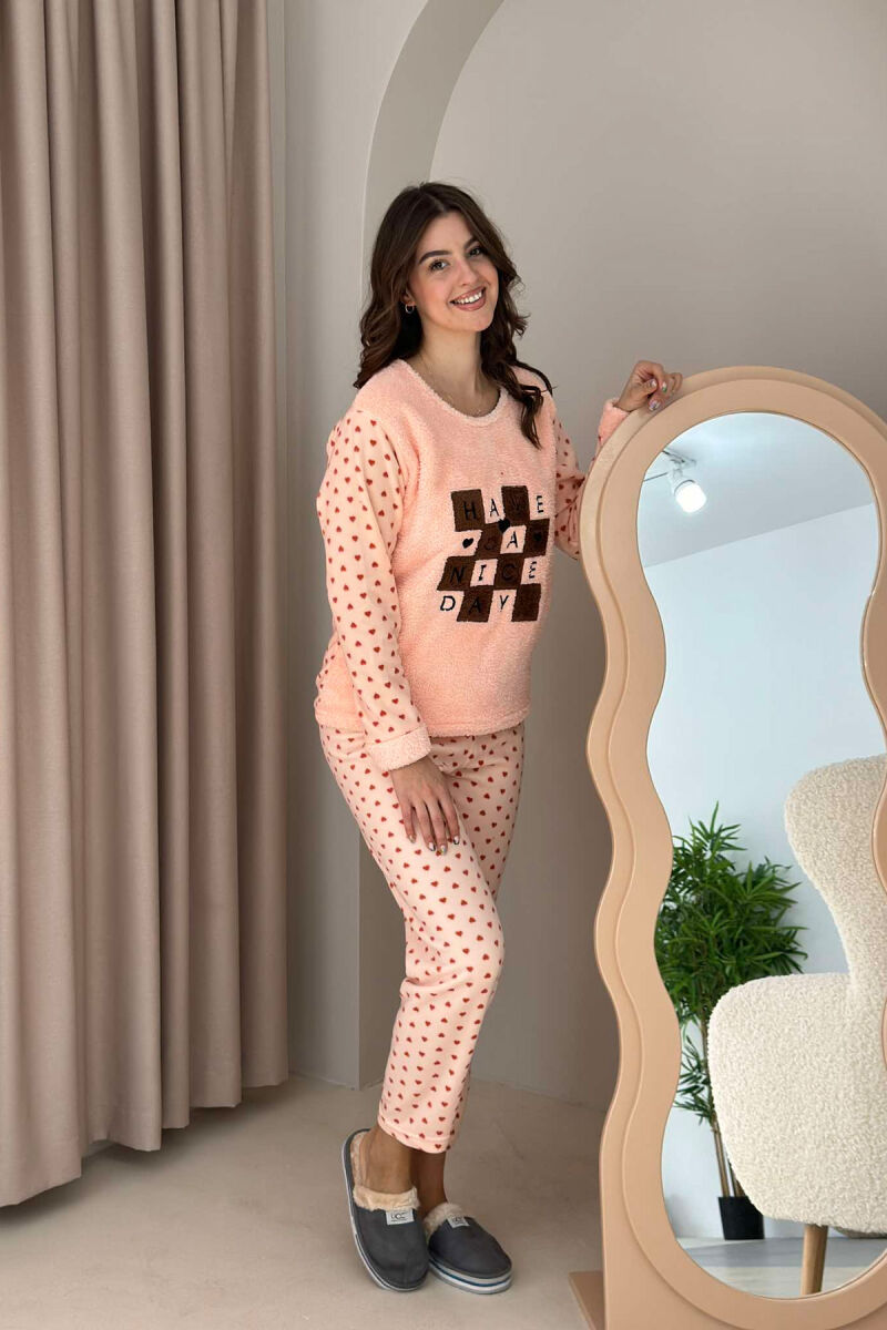 WRITTINGS DIFFERENT COLORS WOMAN PYJAMAS POWDER/PUDER - 1