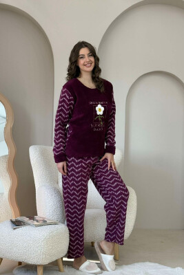 WRITTINGS FLOWER WOMAN PYJAMAS BURGUNDY/VISHNJE 