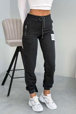 WRITTINGS FLUFFY WOMEN SWEATPANTS DARK GREY/GEE 