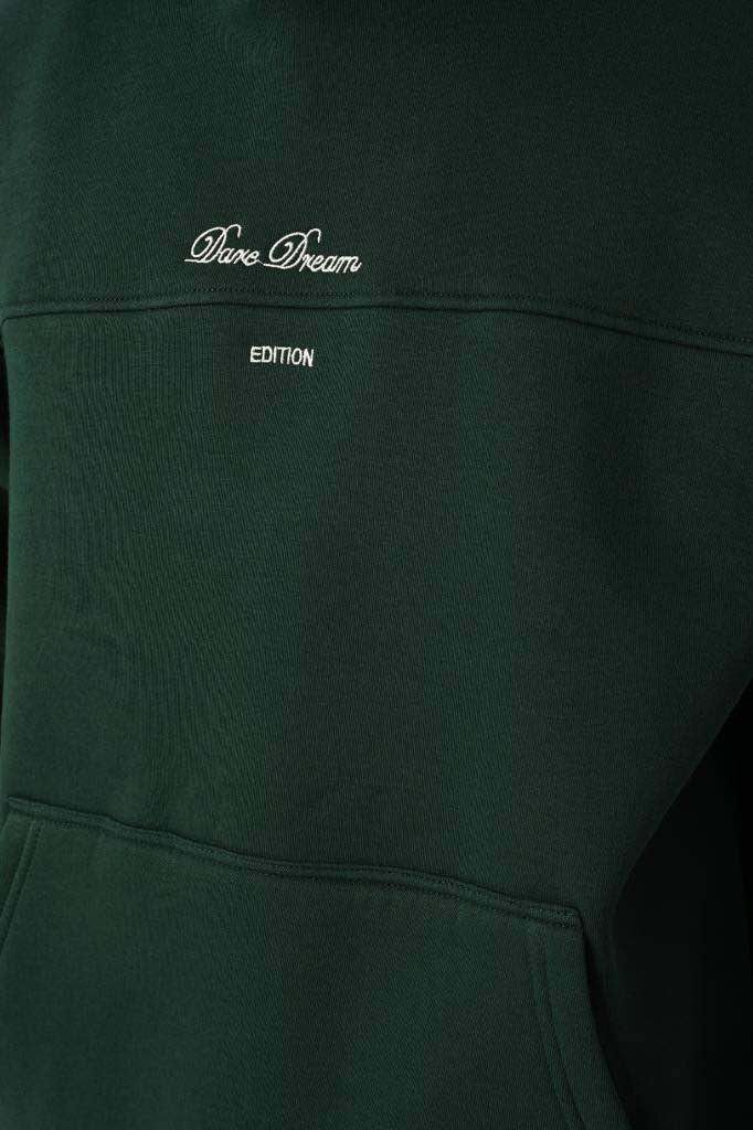 WRITTINGS HOODED MEN FLUFFY SET DARK GREEN/JEE - 3