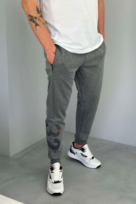 WRITTINGS ONE COLOR MEN SWEATPANTS GREY/GRI 