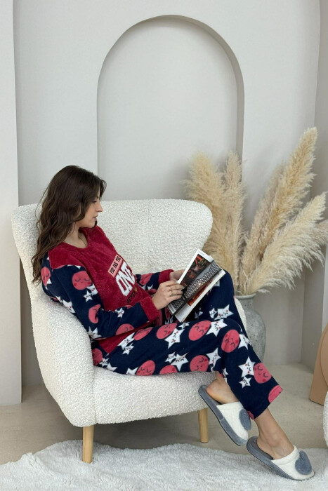 WRITTINGS STAR POLAR WOMAN PIJAMAS BURGUNDY/VISHNJE - 6