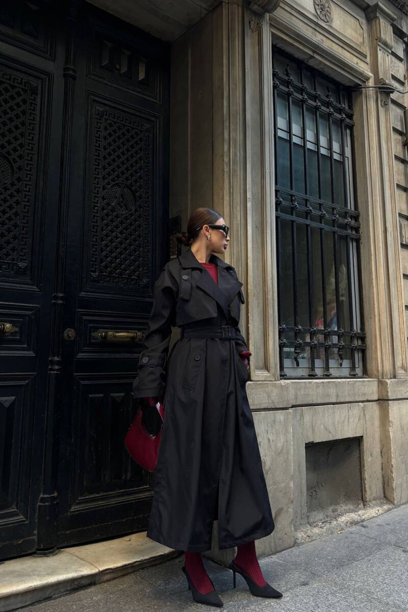 XHAKETE E GJATE ME DETAJIN E RRIPIT PER FEMRA NE NGJYRE TE ZEZE - 2