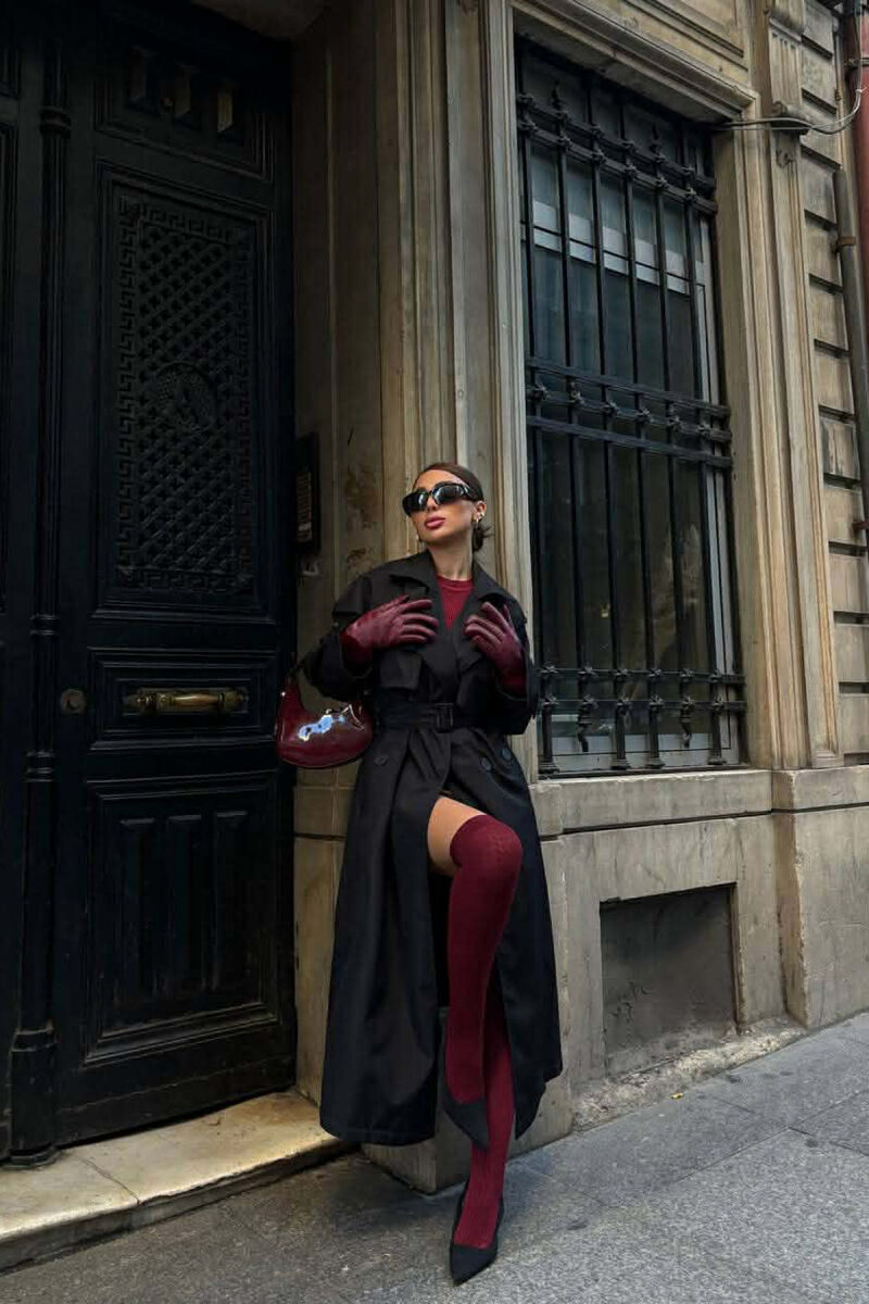 XHAKETE E GJATE ME DETAJIN E RRIPIT PER FEMRA NE NGJYRE TE ZEZE - 5