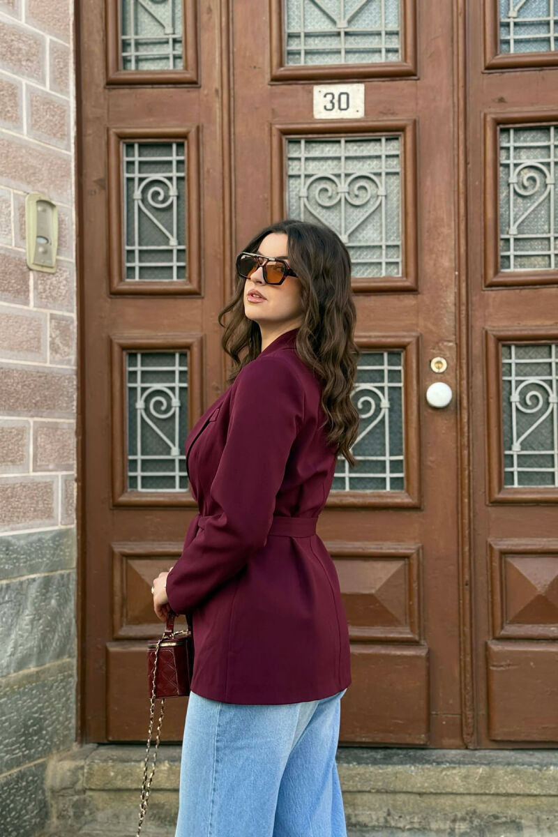 XHAKETE E THJESHTE KLASIKE DHE ME DETAJIN E LIDHSEVE PER FEMRA NE NGJYRE VISHNJE TE ERRET - 2