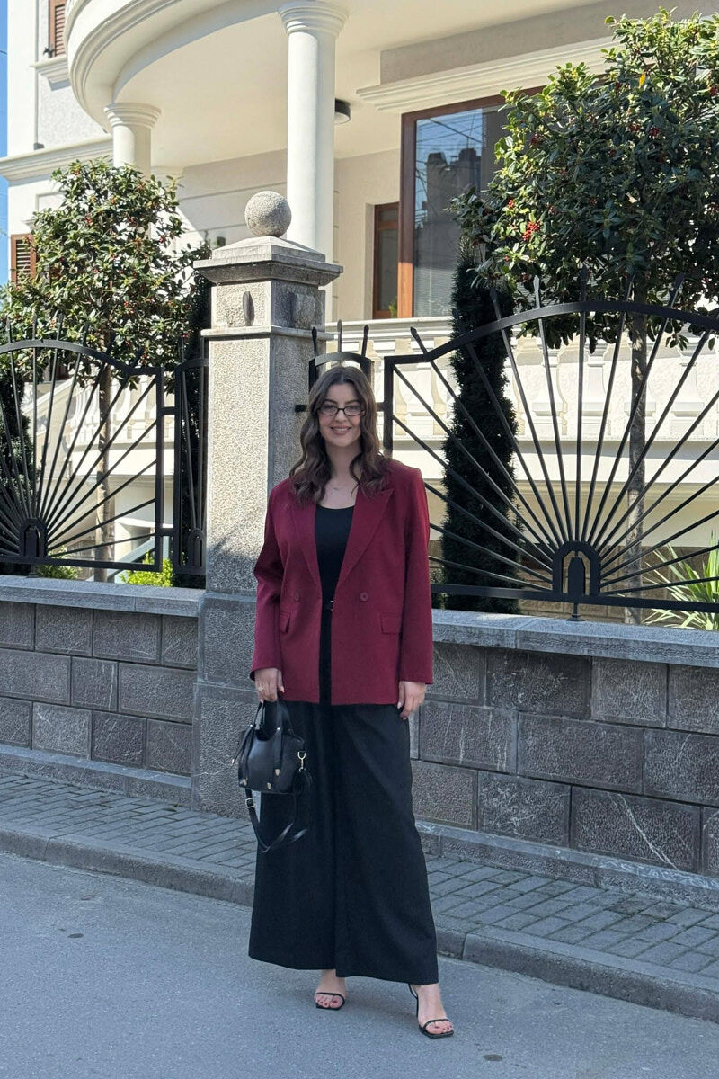 XHAKETE E THJESHTE KLASIKE PER FEMRA NE NGJYRE VISHNJE TE ERRET - 1