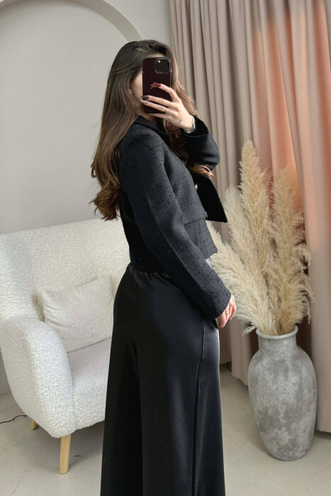 XHAKETE E THJESHTE ME BUTONA GOLD PER FEMRA NE NGJYRE TE ZEZE - 3