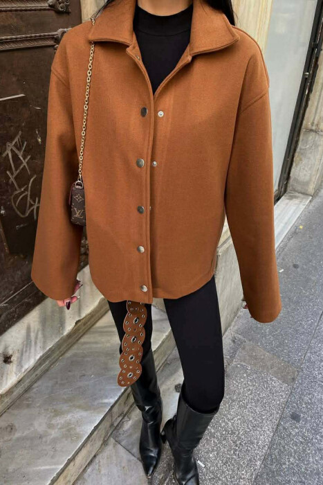 XHAKETE E THJESHTE NJE NGJYRESHE PER FEMRA NE NGJYRE KAFE - 3