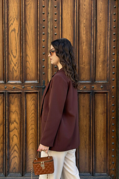 XHAKETE E THJESHTE NJE NGJYRESHE PER FEMRA NE NGJYRE KAFE - 3