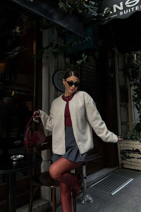 XHAKETE E THJESHTE PER FEMRA NE NGJYRE KREM - 5