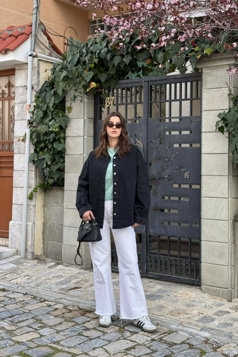 XHAKETE E THJESHTE XHINS ME BUTONA PER FEMRA NE NGJYRE TE ZEZE - 3