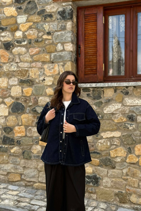 XHAKETE E THJESHTE XHINS PER FEMRA NE NGJYRE BLU TE ERRET - 1