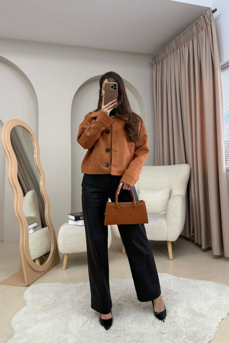 XHAKETE KAMOSHI NJE NGJYRESHE ME BUTONA PER FEMRA NE NGJYRE TULLE - 3