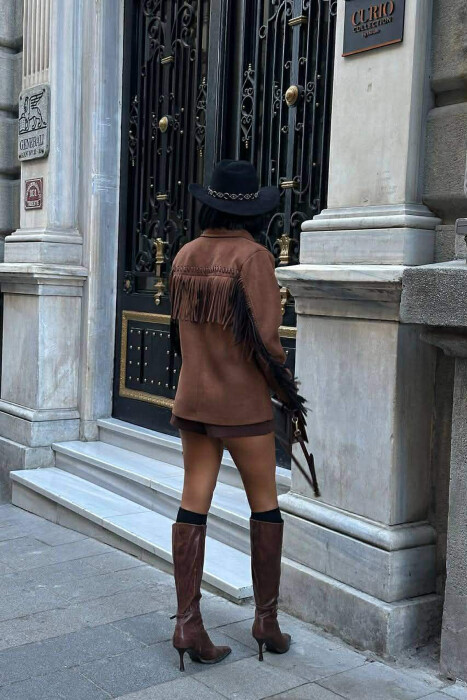 XHAKETE KAMOSHI PER FEMRA NE NGJYRE KAFE - 3