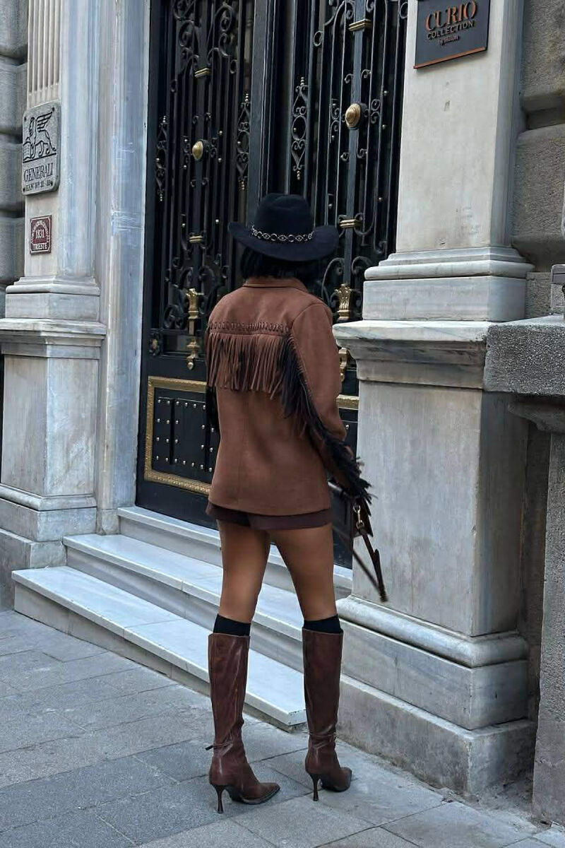 XHAKETE KAMOSHI PER FEMRA NE NGJYRE KAFE - 3