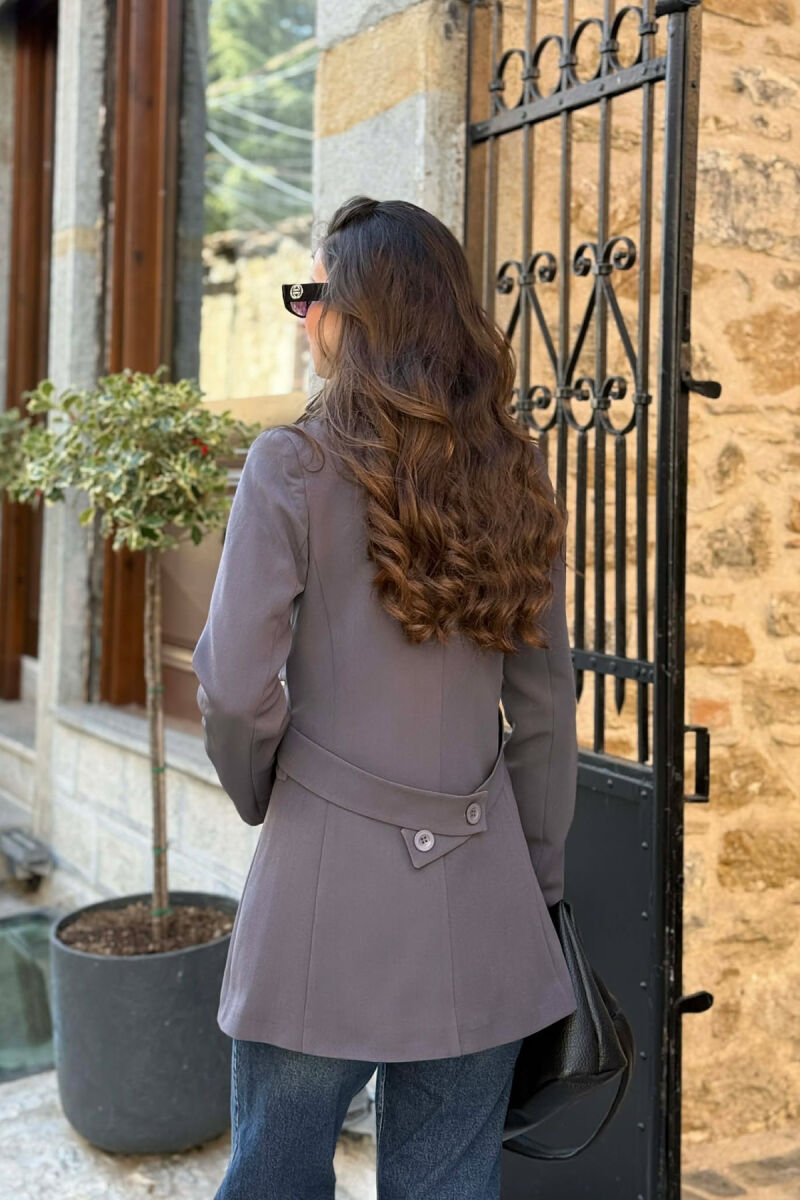 XHAKETE KLASIKE ME LIDHESE PER FEMRA NE NGJYRE GRI HIRI - 2