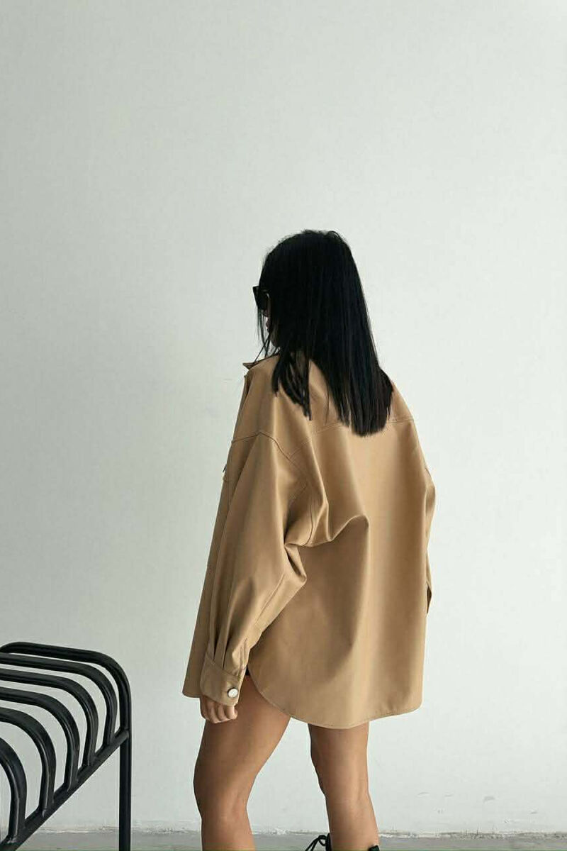 XHAKETE LEKURE ME BUTONA PER FEMRA NE NGJYRE BEZHE - 3