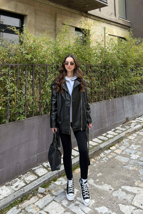 XHAKETE LEKURE ME DETAJIN E RRIPIT PER FEMRA NE NGJYRE TE ZEZE - 2