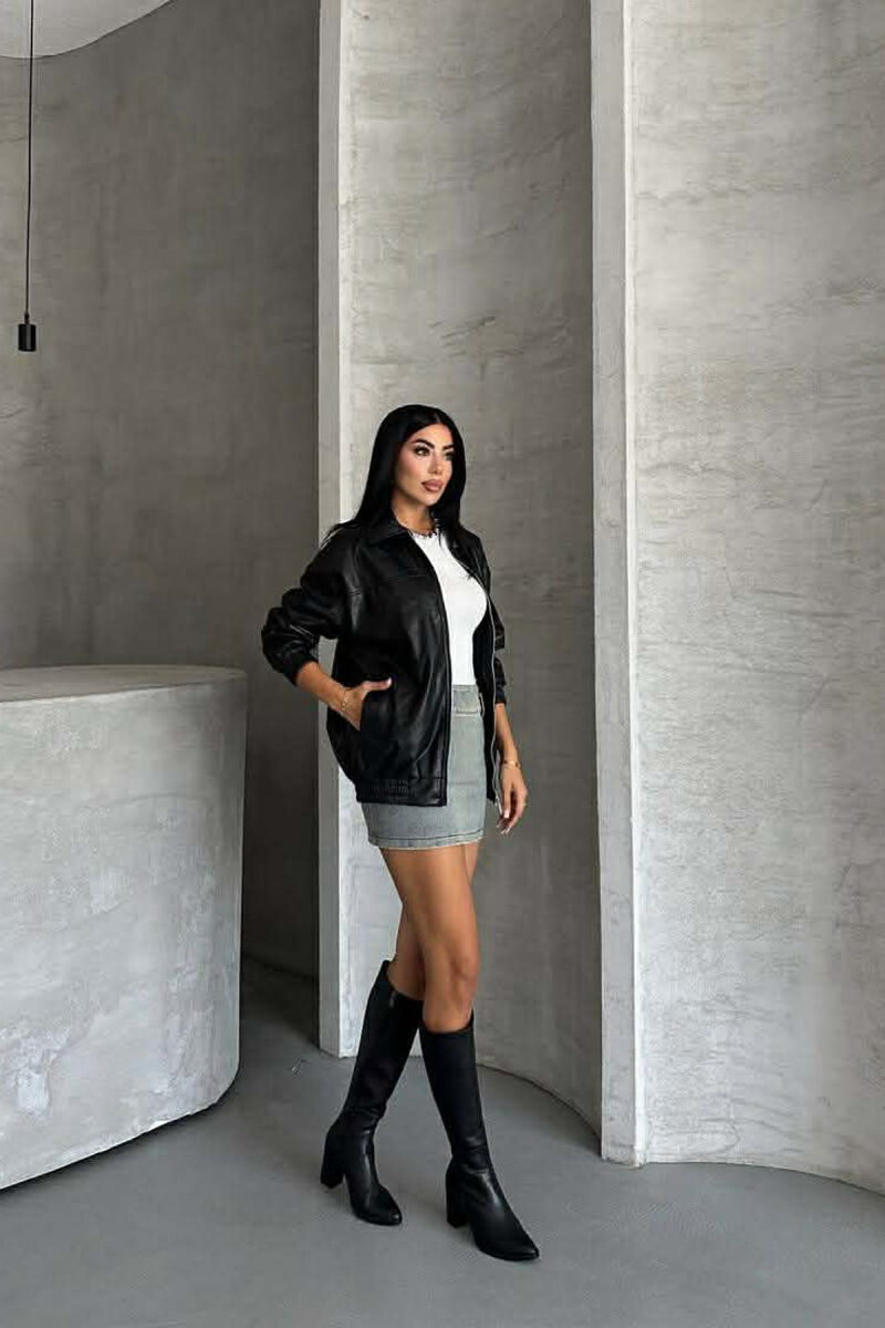 XHAKETE LEKURE NJE NGJYRESHE ME ZINXHIR PER FEMRA NE NGJYRE TE ZEZE - 4