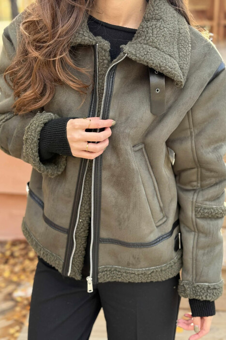 XHAKETË ME PUSH PËR FEMRA NË NGJYRËN JESHILE - 2