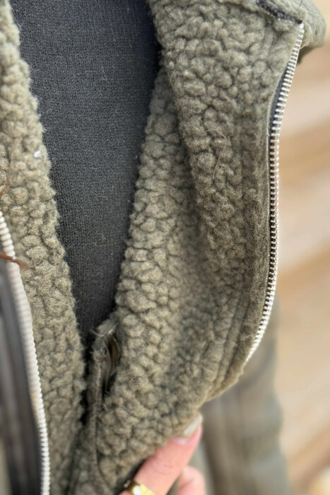 XHAKETË ME PUSH PËR FEMRA NË NGJYRËN JESHILE - 3