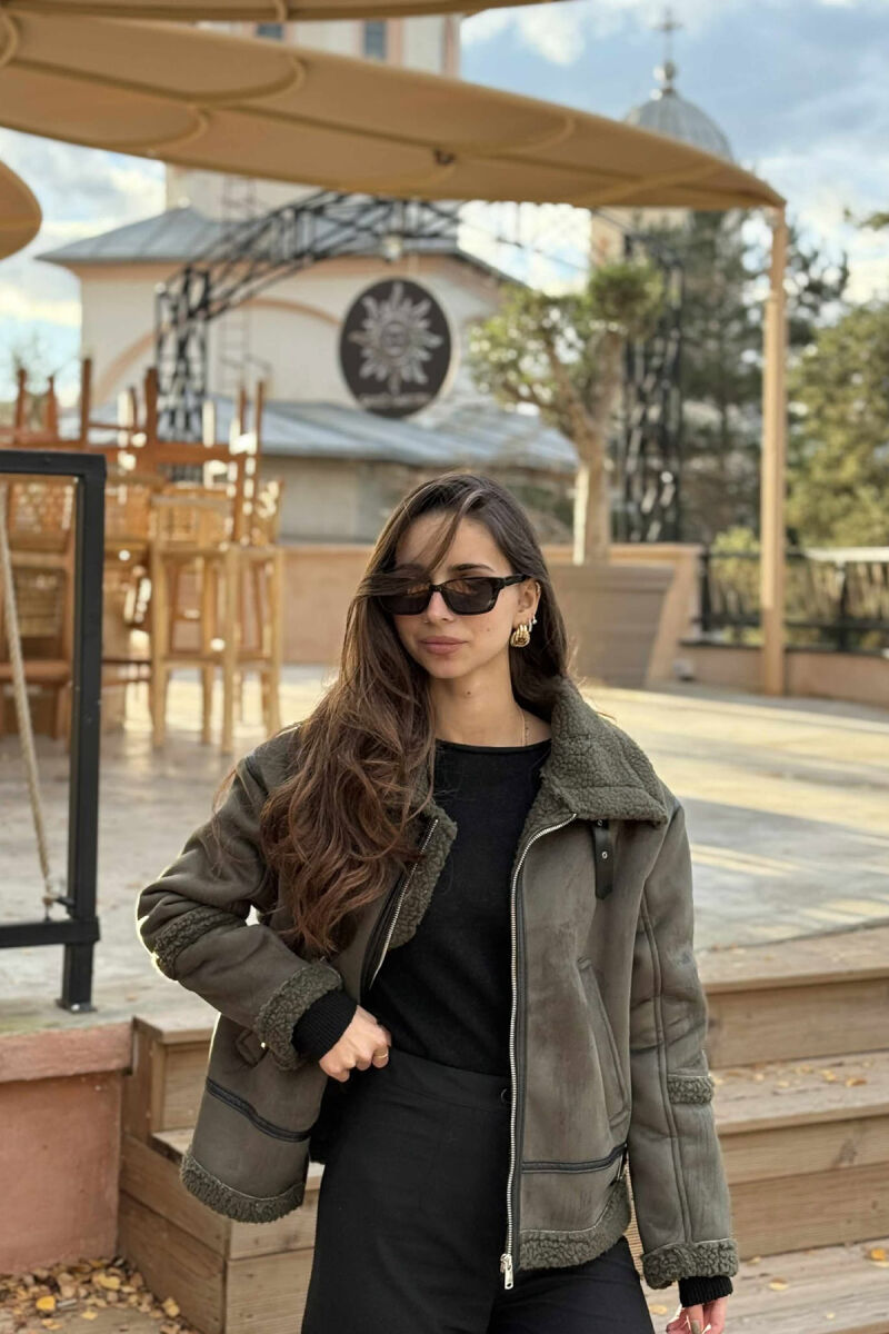 XHAKETË ME PUSH PËR FEMRA NË NGJYRËN JESHILE - 5