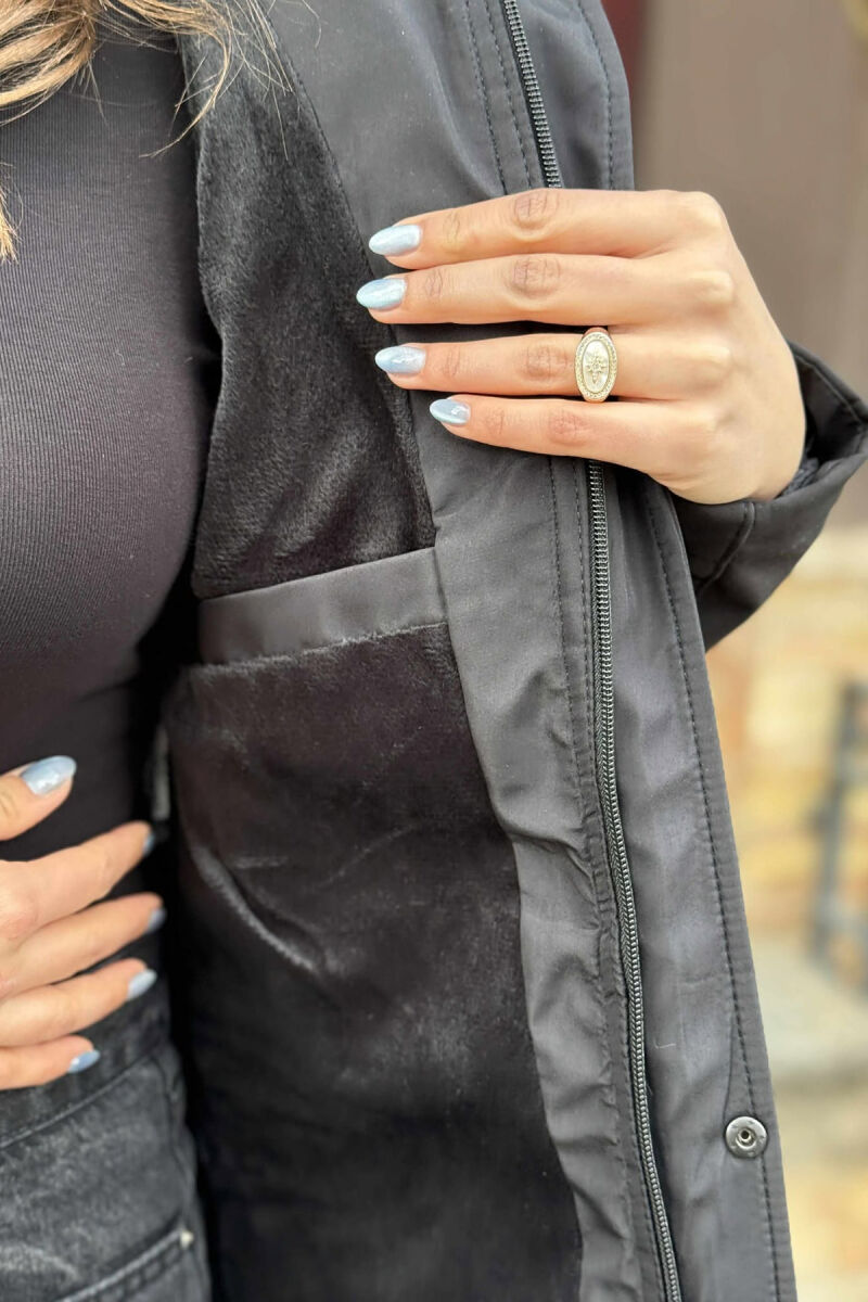 XHAKETË ME PUSH PËR FEMRA NË NGJYRËN E ZEZË - 15