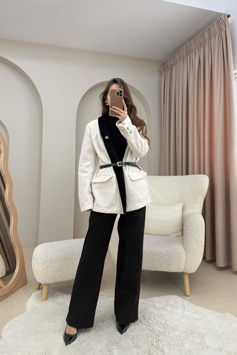 XHAKETE ME RRIP PER FEMRA NE NGJYRE KREM - 2