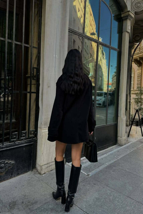 XHAKETE NJE NGJYRESHE ME BUTONA PER FEMRA NE NGJYRE TE ZEZE - 5