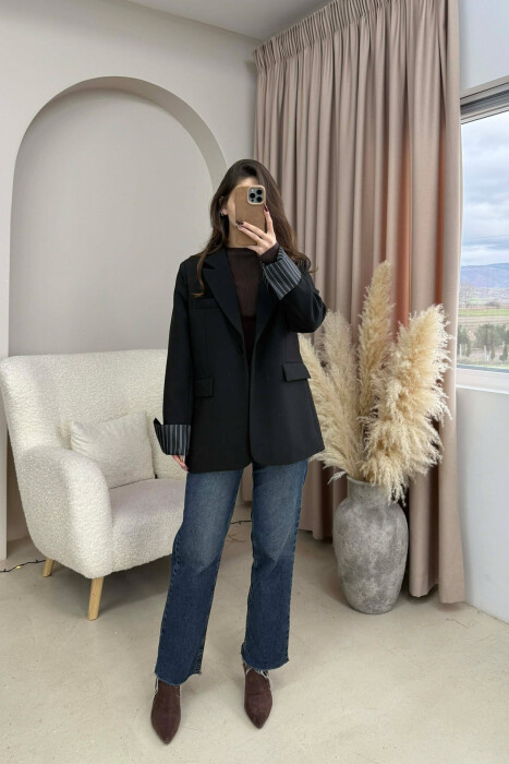 XHAKETE NJE NGJYRESHE ME MENGE TE MBESHTJELLA PER FEMRA NE NGJYRE TE ZEZE - 2