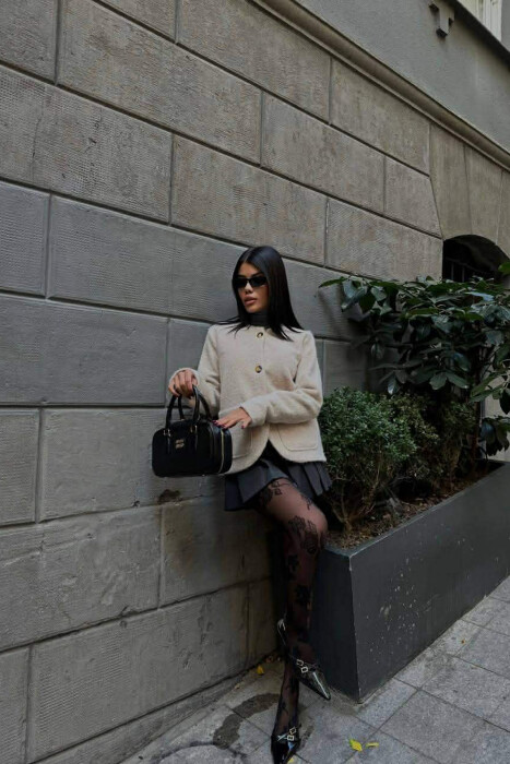 XHAKETE NJE NGJYRESHE PER FEMRA NE NGJYRE BEZHE - 3