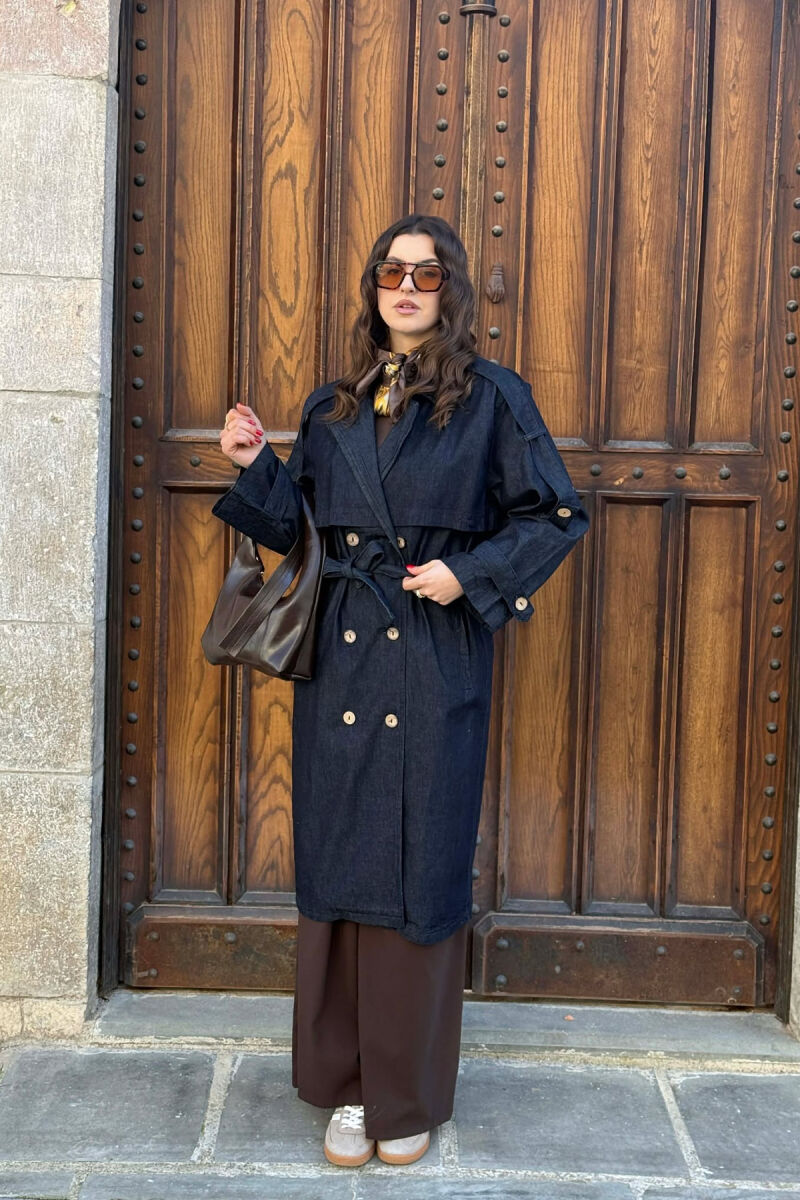 XHAKETE XHINS ME DETAJE LIDHESESH PER FEMRA NE NGJYRE BLU - 1