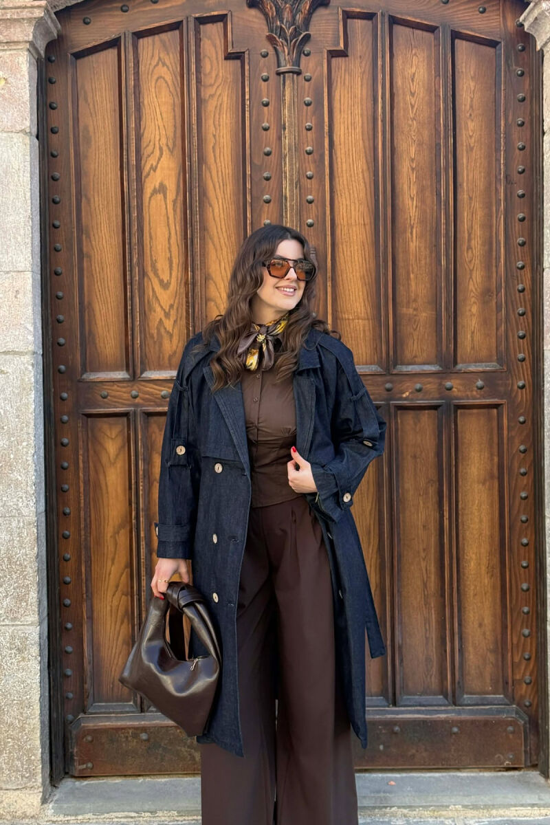 XHAKETE XHINS ME DETAJE LIDHESESH PER FEMRA NE NGJYRE BLU - 2