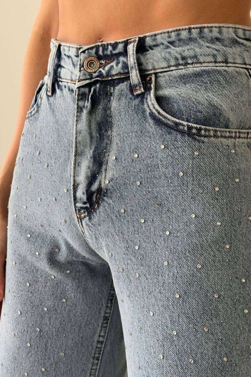 XHINSE ME DETAJIN E DIAMANTEVE PËR FEMRA NË NGJYRËN BLU E ZBARDHUR - 2