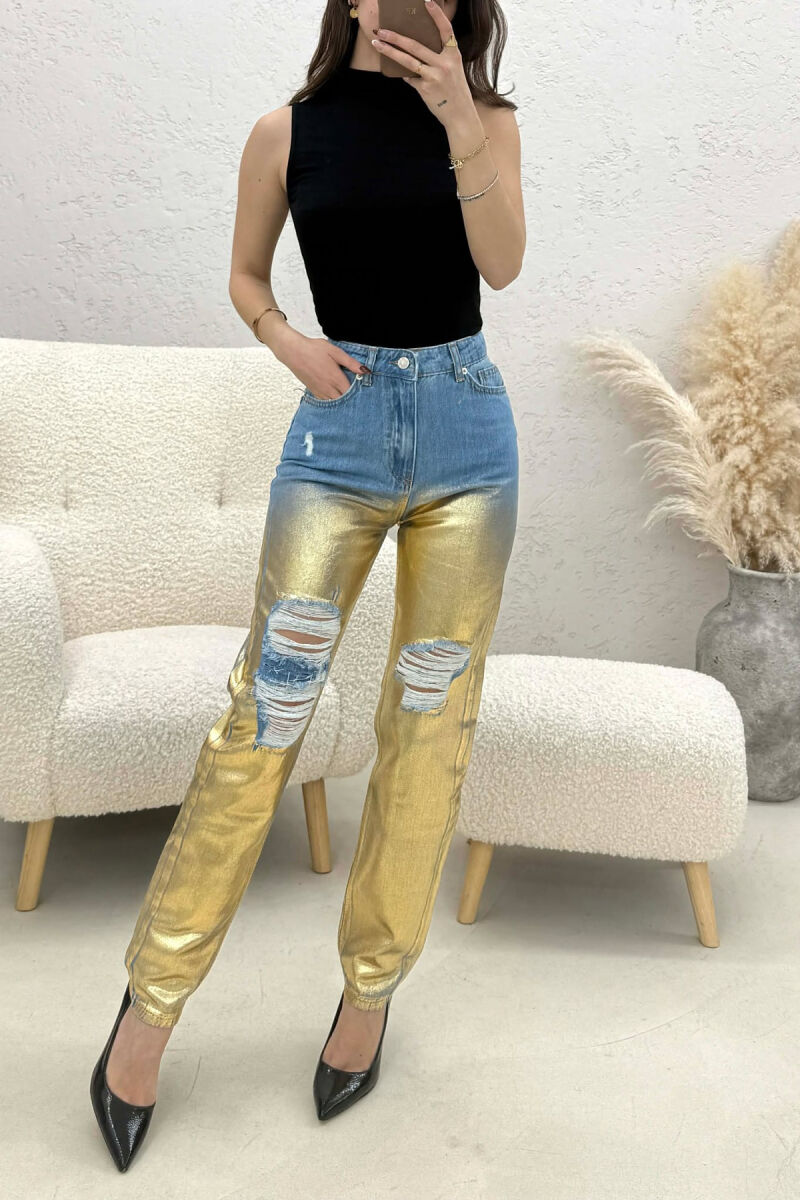 XHINSE ME MATERIAL TE NDRITSHEM PER FEMRA NE NGJYRE GOLD - 3