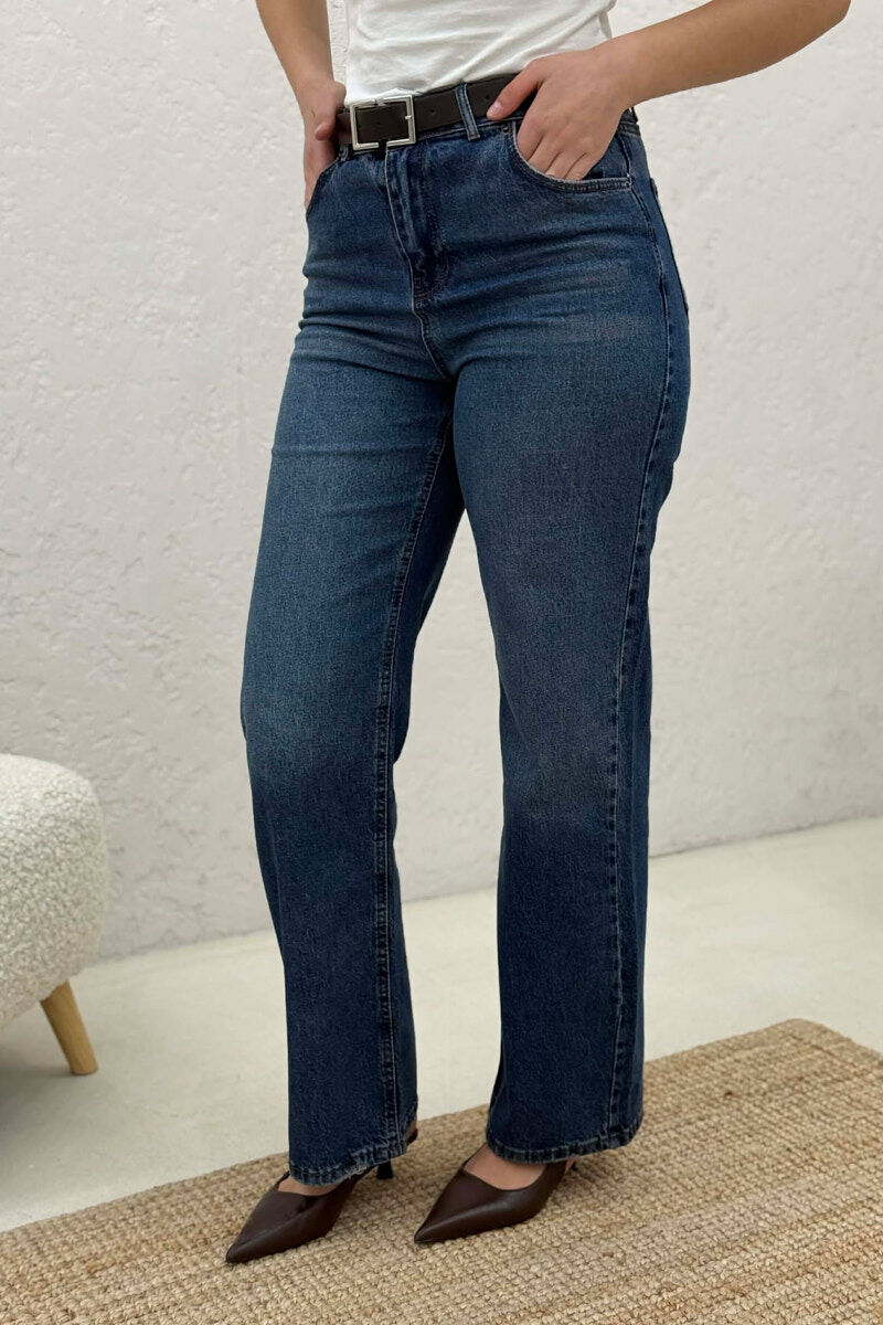 XHINSE NJE NGJYRESHE ME DETAJIN E RRIPIT PER FEMRA NE NGJYRE BLU - 2