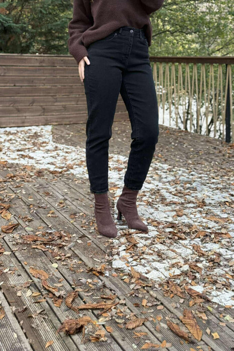 XHINSE NJË NGJYRËSHE PËR FEMRA NË NGJYRËN E ZEZË - 4