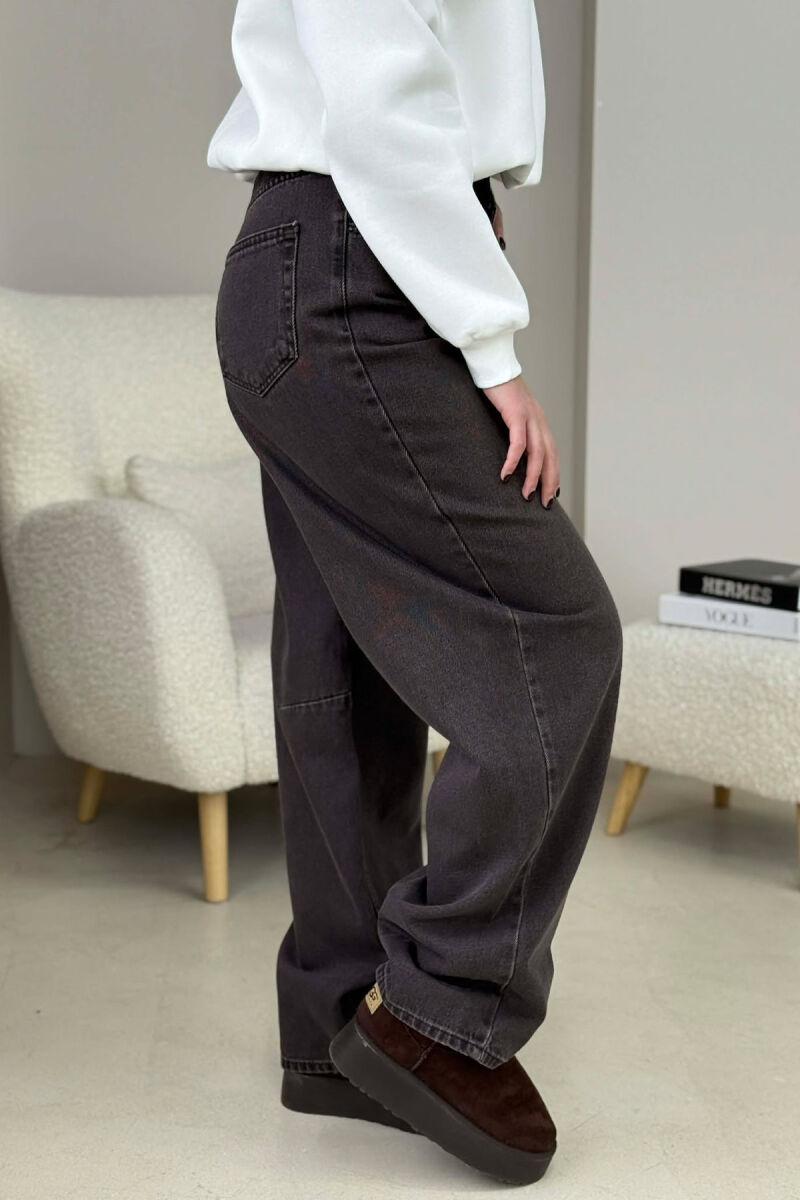 XHINSE NJË NGJYRËSHE PËR FEMRA NË NGJYRËN KAFE - 7