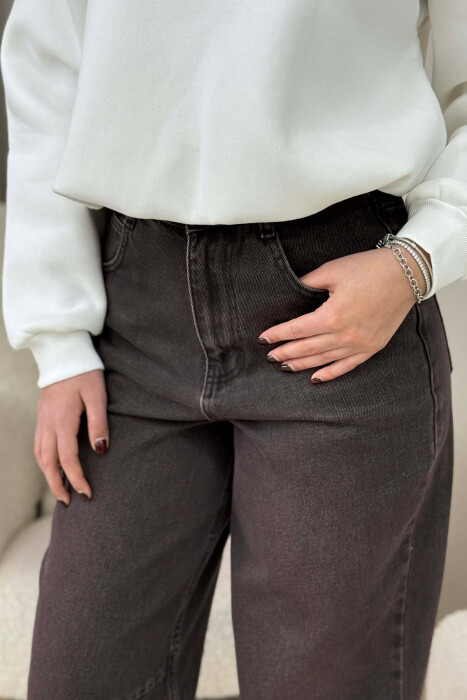 XHINSE NJË NGJYRËSHE PËR FEMRA NË NGJYRËN KAFE - 8